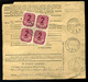 SZEKSZÁRD  1947. Csomagszállító "filléres" Csepelre Küldve, Portózva  /   Parcel P.card "fl" To Csepel, Postage Due - Covers & Documents