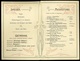 RUHRORT 1902. IX. Inter. Schiffahrts Congresses , Menükártya  /  MENU CARD  IX. International Ship Travel Conference - Menus