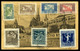 BUDAPEST 1924. Dekoratív Légi Levelezőlap Bécsbe Küldve  /  Decorative Airmail P.card To Vienna - Lettres & Documents