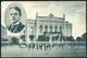 DEBRECEN 1911. Nemzeti Színház, Régi Képeslap , Mozgópostával  /  Nat. Theater   Vintage Pic. P.card  Via TPO - Ungheria