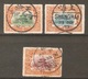 3 Timbres De 1909 ( Chine ) - Usados