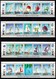 MVS-BK1-681-2-3 MINT ¤ SOLOMON ISLANDS 1987 50w In 10x Serie ¤ MARITIEM - VOILIERS - ZEILSCHEPEN - SUMMER ISSUE - Maritiem