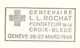 Schweiz Suisse 1949:Zu S59 Mi KZ16E CENT.L.L.ROCHAT FONDATEUR DE LA CROIX BLEUE GENÈVE 26.III.49 BUREAU POSTE AUTOMOBILE - Wines & Alcohols