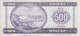 BILLETE DE HUNGRIA DE 500 FORINT DEL AÑO 1990  (BANKNOTE) - Ungheria