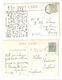 TWO NORTHWOOD OLD POSTCARDS BOTH USED WITH STAMPS PARADE & WESTOW HILL - London Suburbs