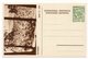 1956, YUGOSLAVIA, KRUSEVO, MACEDONIA, 10 DINARA GREEN, ILLUSTRATED STATIONERY CARD, MINT - Postal Stationery