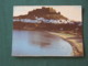Greece 1984 Postcard " Lindos - Beach With Acropolis On Background " To England - Railway Bridge - Grèce