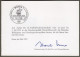 Bund: Minister Card - Ministerkarte Typ V, Mi-Nr. 811-12 ESST: „ 1974 Fußball-Weltmeisterschaft ", Rar !   X - Briefe U. Dokumente