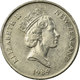 Monnaie, Nouvelle-Zélande, Elizabeth II, 10 Cents, 1989, TTB, Copper-nickel - Nouvelle-Zélande