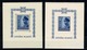 Hrvatska 1943  Yv Bl 6**, Mi Bl 4** Getand En Ongetand / Dentelé Et Non Dentelé MNH (zie/voir 2 Scans) - Croatie