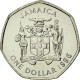 Monnaie, Jamaica, Elizabeth II, Sir Alexander Bustamante, Dollar, 1996, British - Jamaica