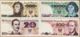 Euc092 Lot De 4 Billets Polonais (3) De 1982 Et (1) 1986 NARODOWY BANK POLSKI 1000-500-100-20 ZLOTYCH - Pologne