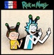 1 Pins Pin's NEUF En Métal ( Brooch ) - Rick Et Morty ( Rick And Morty ) - Cinéma