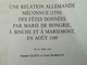 UNE RELATION MÉCONNUE ALLEMANDE  (1550) DES FÊTES DONNÉES PAR MARIE DE HONGRIE À BINCHE ET À MARIEMONT  AOÛT 1549 LIVRE - Histoire