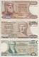 GRECE  -  LOT DE 3 BILLETS  - - Grèce