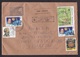 Moldova: Registered Cover To Kazakhstan, 2001, 6 Stamps, WWF, Bird, Space, Neil Armstrong, Rare Real Use (traces Of Use) - Moldavië