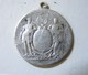 Méd. 15. Petite Médaille En Argent De La Compagnie Transatlantique. Havre New York 1900 - Professionnels / De Société