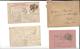 TRESOR ET POSTES  Env. 80 Cachets Sur Enveloppes Et Cp - Guerre De 1914-18