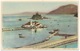 Corfu Vlacherna Monastery Ulysses Ilet Mouse Island Unused 1950's - Greece