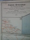 Carte Spéciale Des Chemins De Fer De 1900 Avec Tableaux Des Distances  De La France - Autres & Non Classés