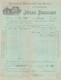 Facture + Traite 1893 / Jules BOISSON / Grands Moulins à Cylindres De Dôle / 39 Jura - 1800 – 1899