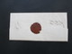 Delcampe - Vorphila 1849 Militärpost Brescia Nach Ragusa Dalmatien An Der Infanterie Regiment. Exoffo. An Das Kreistribunal Ragusa - ...-1850 Prephilately