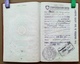 Delcampe - 1962 YUGOSLAVIA Passport Revenues And Visas Belgique UK France Austria Greece Visas Sudan Switzerland Germany - Historische Documenten