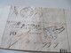 MARQUE POSTALE  LETTRE  COPENHAGUE   Vers  BORDEAUX   1847 - 1801-1848: Précurseurs XIX