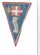 REF ENV : Fanion Flag Pennant Stendardo Touristique Ancien : Chambery - Obj. 'Souvenir De'