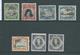 Cook Islands 1933 - 1946 Definitives Group Of 7 To 1 Shilling KGVI (2) Mint - Cook Islands