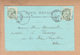 Delcampe - Lot De 3 CPA  De FRANCE     " F.M.  TAXEE. Double Timbre "   Voir SCAN  Recto Verso   écrites - 5 - 99 Cartes