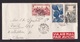 French West Africa AOF: Fragment Of Cover To Switzerland, 1952, 3 Stamps, Hair Dress, Heritage (damaged, See Scan) - Brieven En Documenten