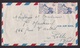 French West Africa AOF: Airmail Cover To France, 1947?, 2 Stamps, Military, Gun (damaged, See Scan) - Brieven En Documenten