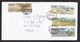 South Africa: Cover To Netherlands, 1995, 4 Stamps, Landscape, Map, Waterfall, Old Tree, Map (minor Damage) - Brieven En Documenten