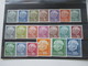 Saarland 1957 Heuss II ** / Postfrisch Satz 60€ Katalogwert! Nr. 409 - 428 - Unused Stamps