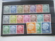 Saarland 1957 Heuss II ** / Postfrisch Satz 60€ Katalogwert! Nr. 409 - 428 - Unused Stamps