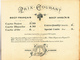 Vins Fins De Champagne Couvreur & C° - Prix Courant - Menus