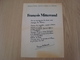 TRACT FRANCOIS MITTERRAND - Historical Documents