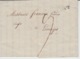 BELGIUM USED COVER 10 MAI 1814 ALOST LIMOGES - 1794-1814 (French Period)