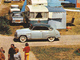 50 Jullouville Les Pins Vers Granville Camping Dr Lemonnier VOIR ZOOM Coupe Simca Aronde Mercedes Peugeot 404 Renault 4L - Granville