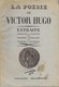 Livre ,  La Poésie  De Victor Hugo - Auteurs Français