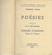 Livre ,  Poésies  François Villon - Auteurs Français