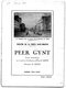 B001 - Theatre De La Porte Saint Martin * Saison 1924 - 1925 Peer Gynt Pub Renault Cabriolet ( Dechirures ) - Programmes