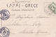 CPA/ Diacofte   Kalavryta  (Grèce ) Train   Dos Précurseur    Voyagée  1904 - Grecia