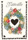 Postal Stationery - Flowers - Roses - Flower Wreath - Red Cross - Suomi Finland - Postage Paid - Interi Postali