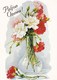 Postal Stationery - Flowers - Carnations In A Vase - Red Cross 1992 - Suomi Finland - Postage Paid - Interi Postali