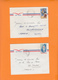 TCHAD Lot De 2 Lettres  De ABECHE 1970 D'un Capitaine Pour La Bretagne 22 Et 56 - Tchad (1960-...)