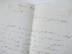Delcampe - Schweiz 1847 Markenloser Brief / Bartaxe / Taxvermerk Und Blauer Stempel K2 Schwyz 2. Feb 47 - 1843-1852 Correos Federales Y Cantonales
