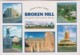 Greetings From Broken Hill, Multiview, New South Wales - Used With Stamp - Broken Hill