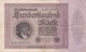 Reichsbanknote; Hunderttausend Mark - 100000 Mark